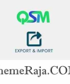 QSM Export & Import Addon GPL Plugin
