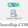 QSM Export Results Addon GPL Plugin