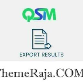 QSM Export Results Addon GPL Plugin