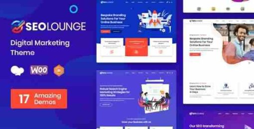 SEO Lounge Theme GPL SEO & Digital Marketing Theme