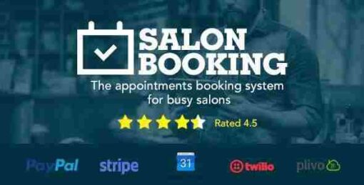 Salon Booking WordPress Plugin GPL Plugin