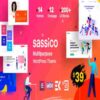 Sassico Multipurpose Saas Startup Agency WordPress Themes