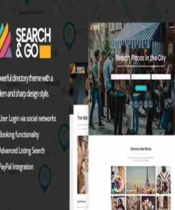 Search & Go – Modern Smart Directory WordPress Theme GPL