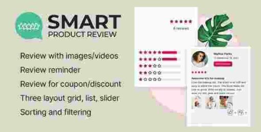 Smart Product Review For WooCommerce GPL Plugin