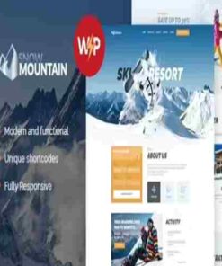 Snow Mountain Ski Resort & Snowboard School WordPress GPL Theme