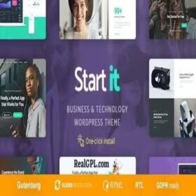 Start It Technology & Startup WP Theme