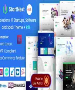 StartNext IT Startups and Digital Services WordPress Theme