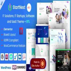 StartNext IT Startups and Digital Services WordPress Theme