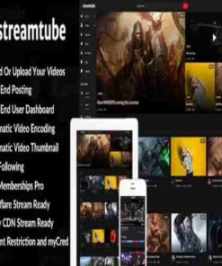 StreamTube GPL Theme – Video WordPress Theme