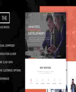 The Business GPL Theme – Powerful One Page Biz WP Theme