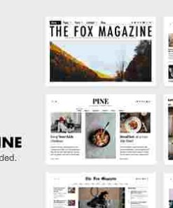The Fox Theme GPL – Minimal WordPress Blog Magazine Websites