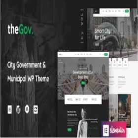 TheGov GPL Theme Municipal and Government WordPress Theme