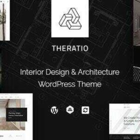 Theratio Theme GPL Architecture & Interior Design Elementor WP Theme