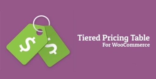 Tiered Pricing Table for WooCommerce GPL Plugin