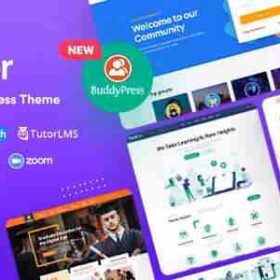 Turitor Theme GPL – Create LMS & Education WordPress Websites