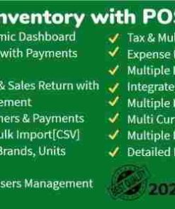 Ultimate Inventory with POS GPL Plugin