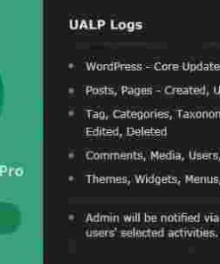 User Activity Log PRO for WordPress GPL Plugin