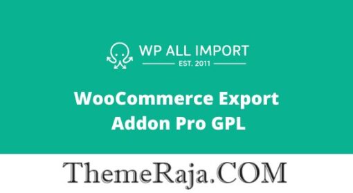 WP All Export WooCommerce Pro GPL Plugin
