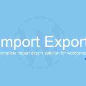 WP Import Export GPL Manage WordPress Site Data Between Multiple Sites