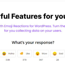 WP Reactions Pro GPL Plugin