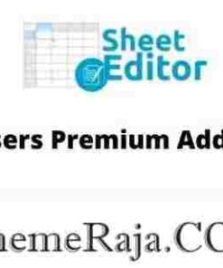 WP Sheet Editor Users Premium Addon GPL Plugin