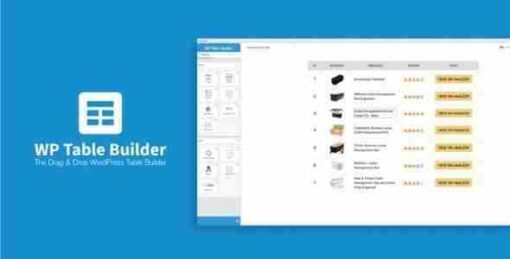 WP Table Builder Pro GPL Plugin