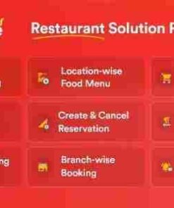 WPCafe GPL Table Reservation, Food Menu & Online Food Ordering for WooCommerce