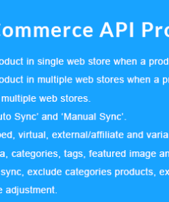 WooCommerce API Product Sync with Multiple WooCommerce Stores