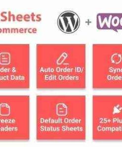 WooCommerce Google Spreadsheet Addon GPL Plugin
