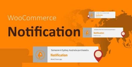 WooCommerce Notification GPL Boost Sales – Live Feed – Sales Popup – Upsells
