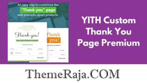 YITH WooCommerce Custom Thank You Page Premium GPL