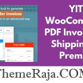 YITH WooCommerce PDF Invoice and Shipping List Premium GPL Plugin