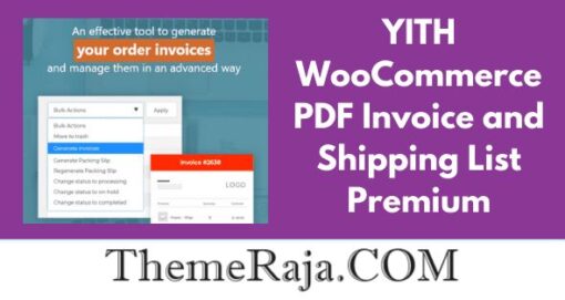 YITH WooCommerce PDF Invoice and Shipping List Premium GPL Plugin
