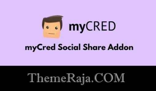 myCred Social Share Addon GPL Plugin