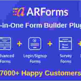 ARForms Plugin GPL Plugin  – WordPress Form Builder