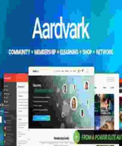 Aardvark BuddyPress, Membership & Community Theme
