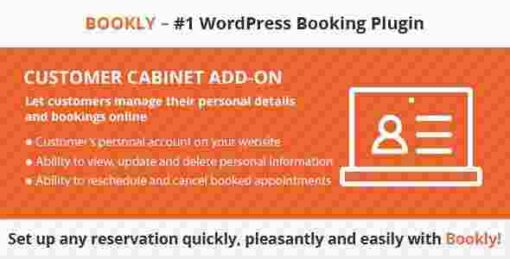 Bookly Customer Cabinet Addon