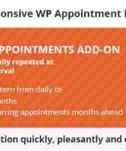 Bookly Recurring Appointments Addon GPL Pro Plugin