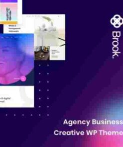 Brook Agency Business Creative WordPress Theme