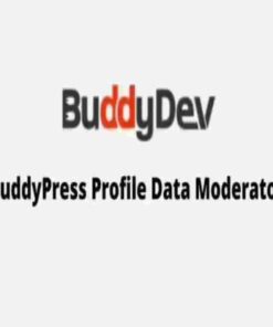 BuddyPress Profile Data Moderator