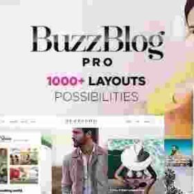 Buzz Theme GPL – Lifestyle Blog & Magazine WP Websites