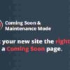 Coming Soon & Maintenance Mode PRO GPL Plugin