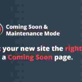 Coming Soon & Maintenance Mode PRO GPL Plugin