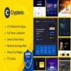 Crypterio ICO Landing Page and Cryptocurrency WordPress Theme
