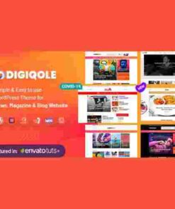 DigiQole News Magazine WordPress Theme
