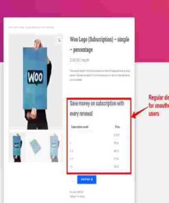 Discounts for WooCommerce Subscriptions GPL Plugin