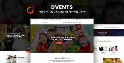 Dvents Theme GPL Pro Download – Events Management Companies and Agencies WP Websites