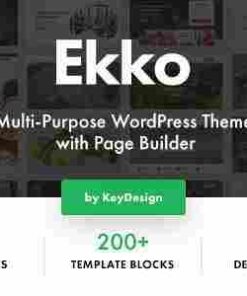 Ekko Theme GPL Pro – Multi-Purpose WordPress Websites with Page Builder
