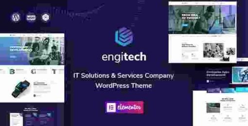 Engitech Theme GPL Pro – IT Solutions & Services WordPress Websites
