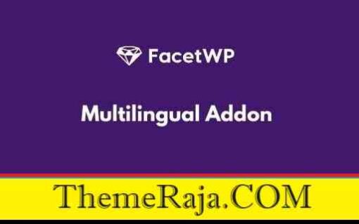 FacetWP WPML Multilingual Addon GPL Pro Plugin
